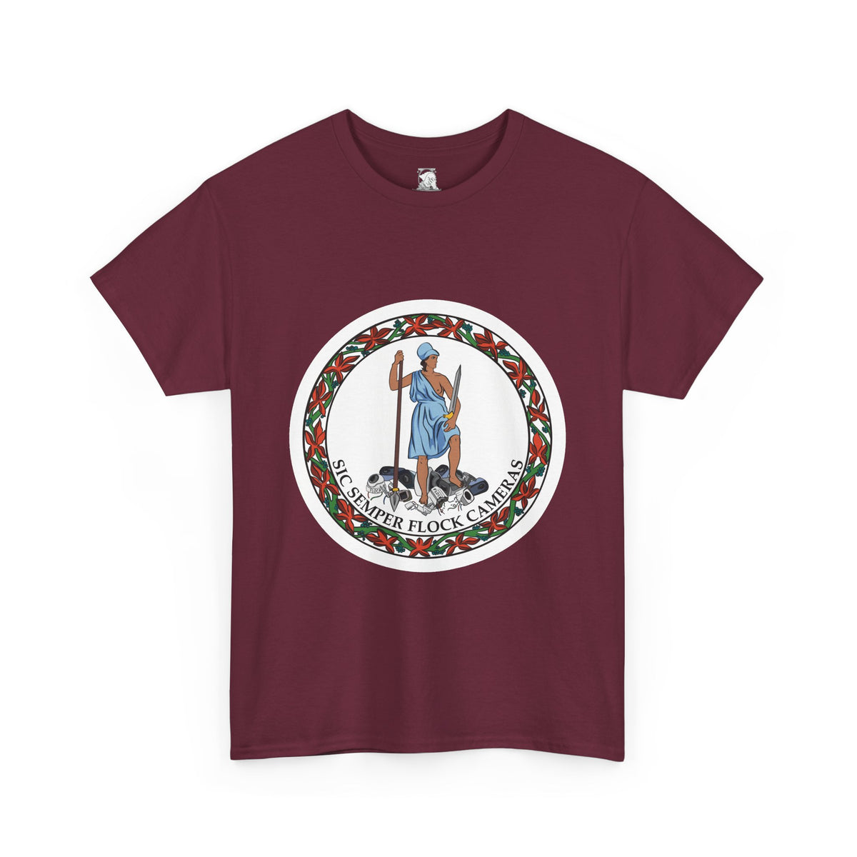 Sic Semper Flock Cameras T-Shirt