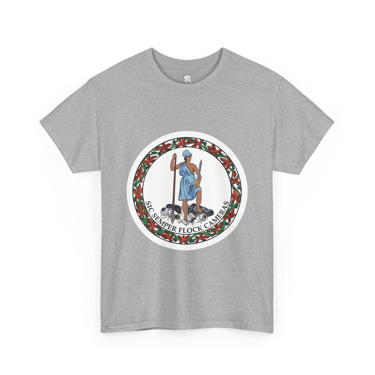 Sic Semper Flock Cameras T-Shirt