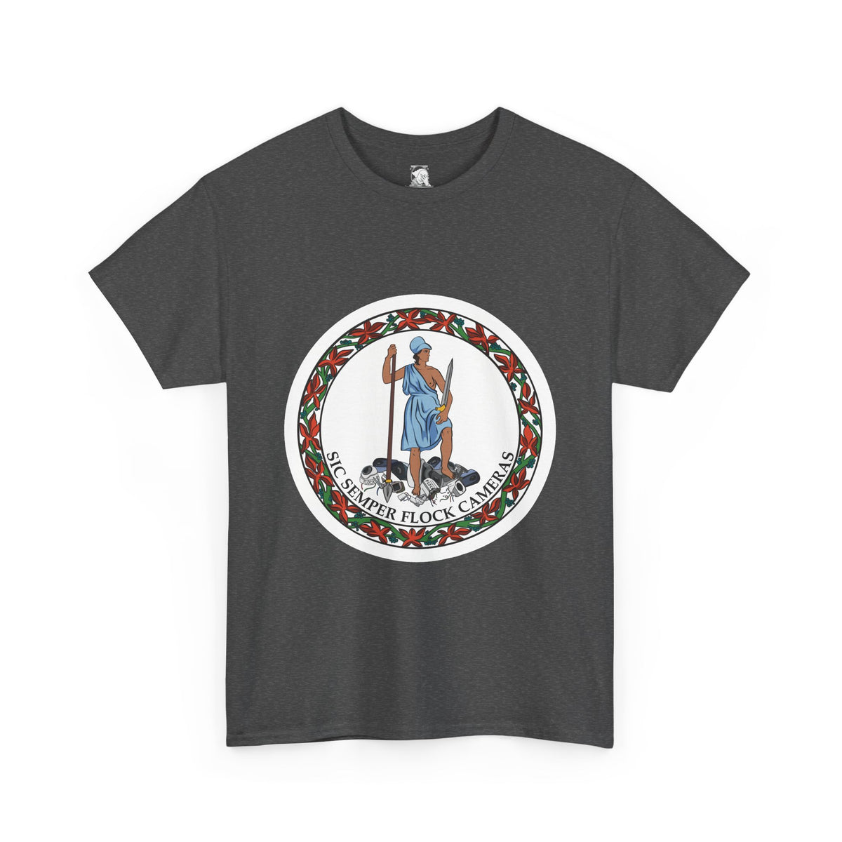 Sic Semper Flock Cameras T-Shirt